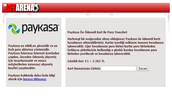 betarena para yatirma ve para cekme yontemleri