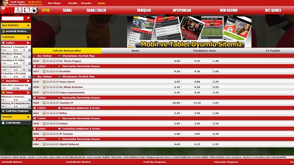 thebetarena spor bahisleri