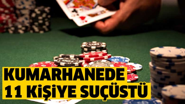 KKTC Girne'de kumarhanede 11 sucustu